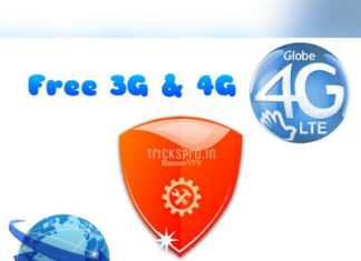 Globe free 3G/4G internet Hammer VPN trick for Philippines