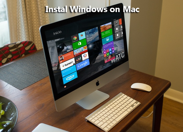 installing windows on macbook