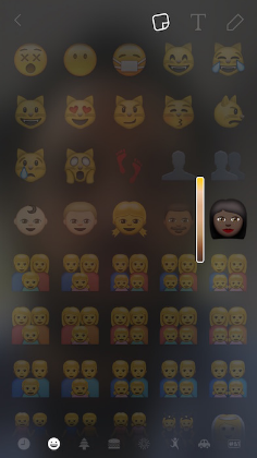 CHOOSE THE COLOR OF THE SKIN OF EMOJIS