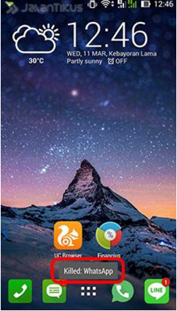 How to Force Close stuck Apps