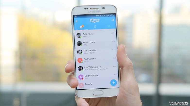 skype video call android phone