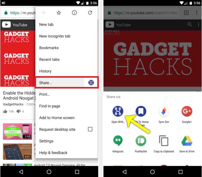 Open Links With the preferred App on Android