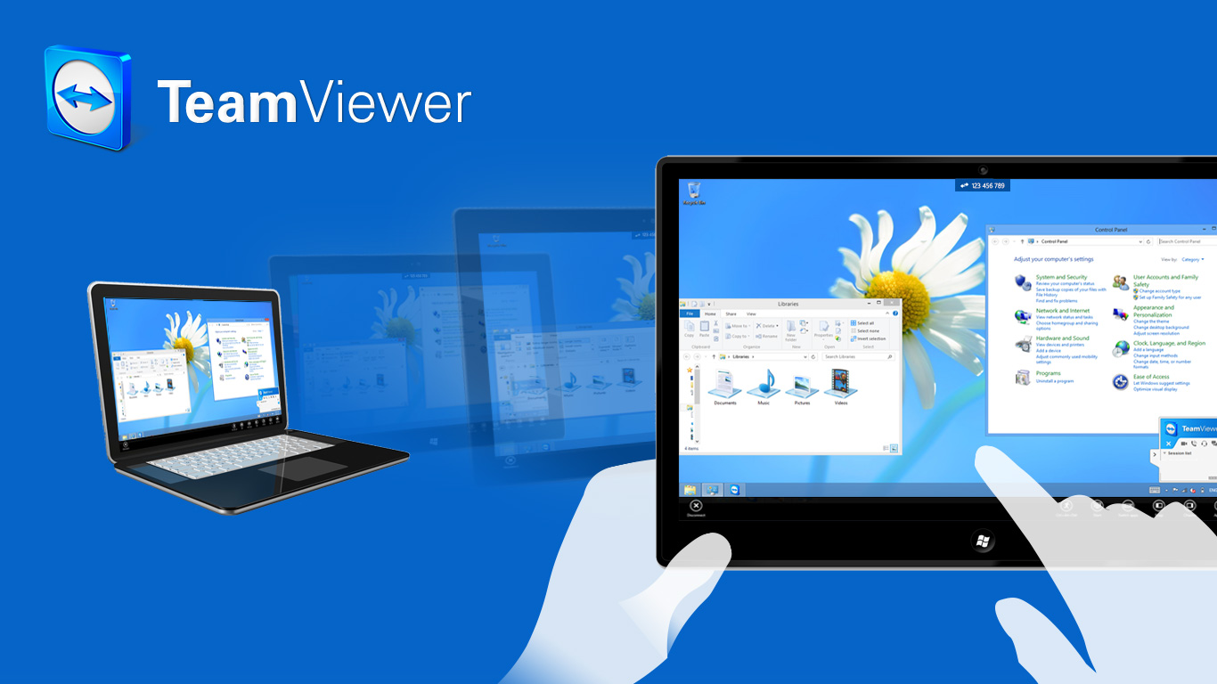 Teramviewer remote administration tool