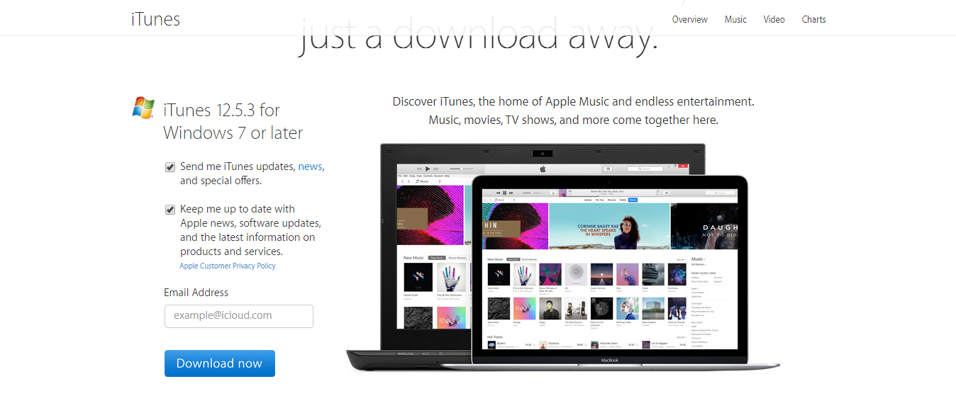 install itunes without microsoft store