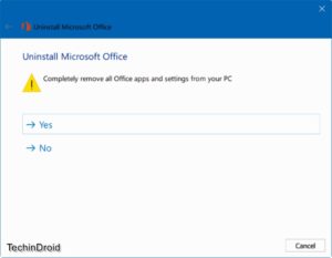 completely remove office 365 windows 10