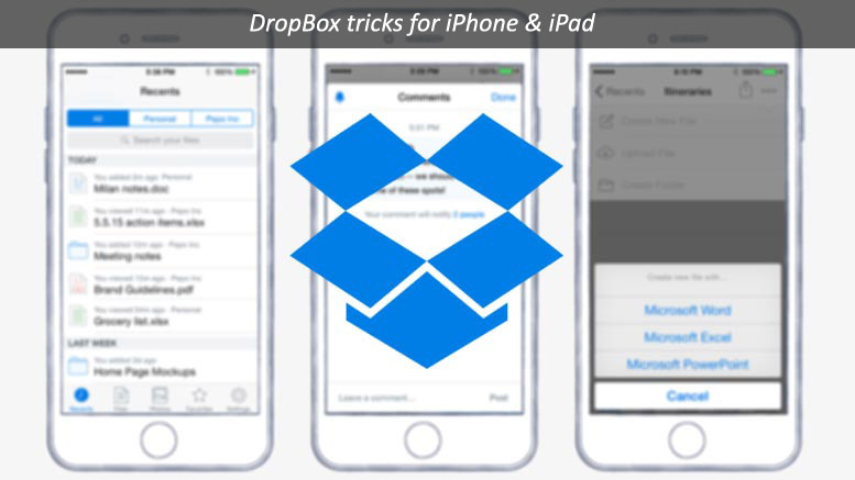 Dropbox Tips and Tricks 2016 for iPhone & iPad
