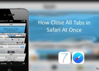 How to Close All tabs on Safari iOS 9 10 iPhone iPad 5s 6 7