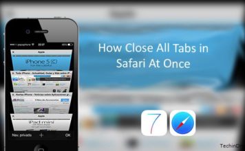 How to Close All tabs on Safari iOS 9 10 iPhone iPad 5s 6 7