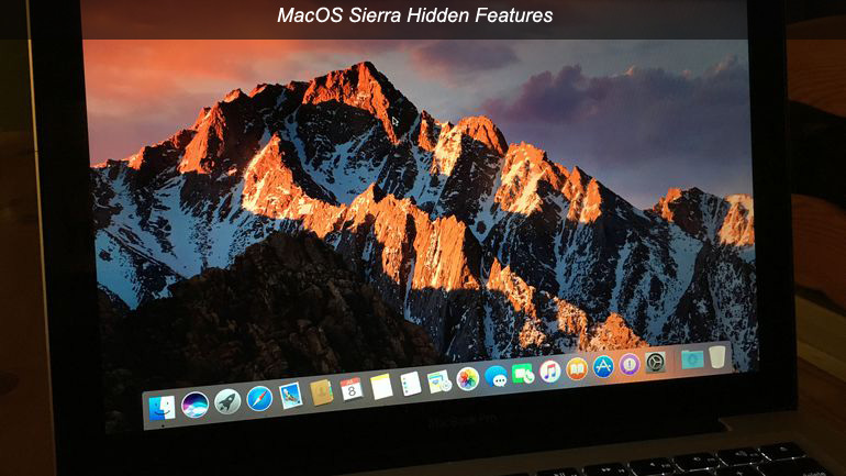 Cool macOS Sierra Hidden Features and Tricks macbook pro air mail app