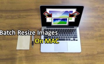 How to resize multiple Images at Once batch image resizer tool mac