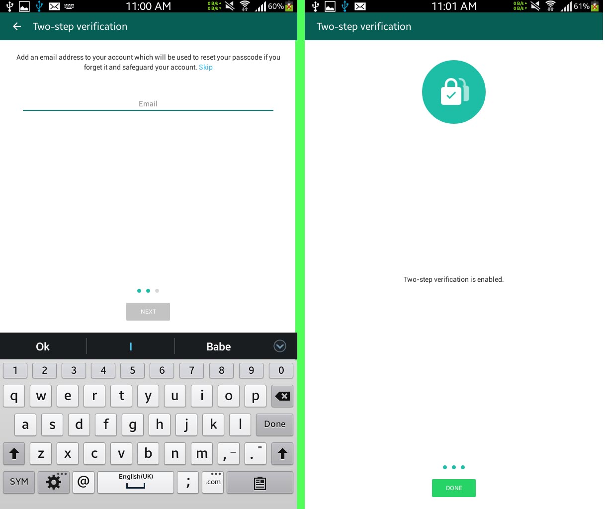 whatsapp login create new account