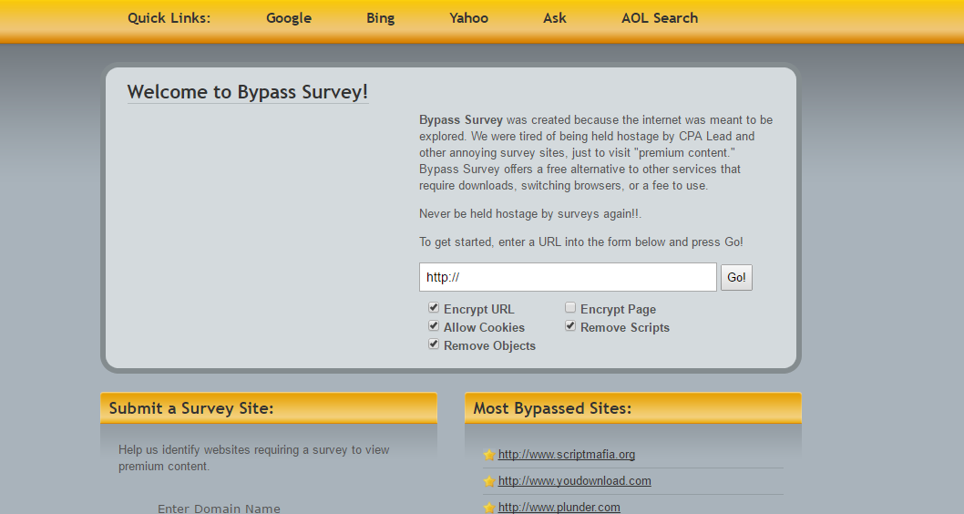 online survey remover site