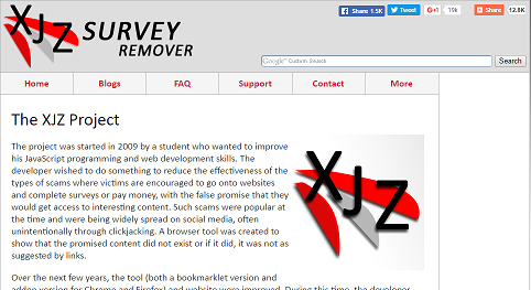  Xjz Survey remover