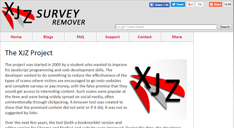 www survey remover com bookmarklet