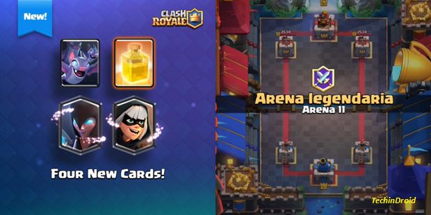 Clash Royale Arena 11 New cards, Clan battles