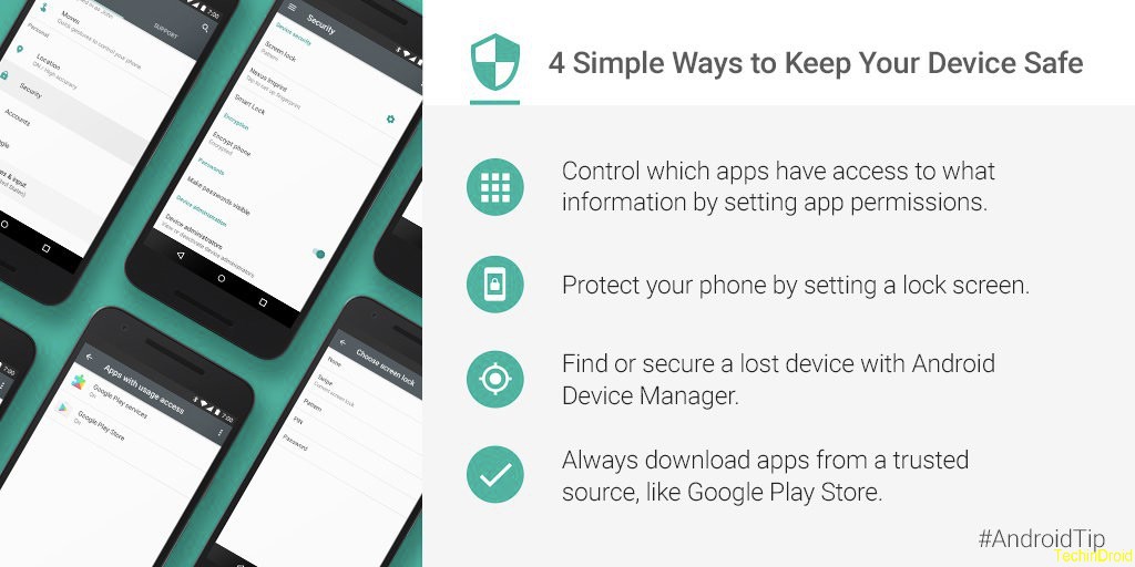 4 tips to Protect Your Android Mobile & Tablet