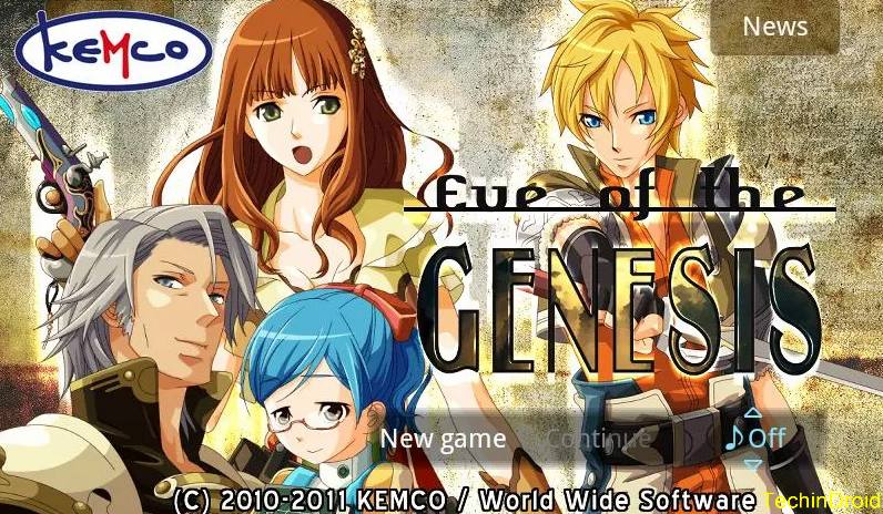 RPG Eve of the Genesis HD 2021