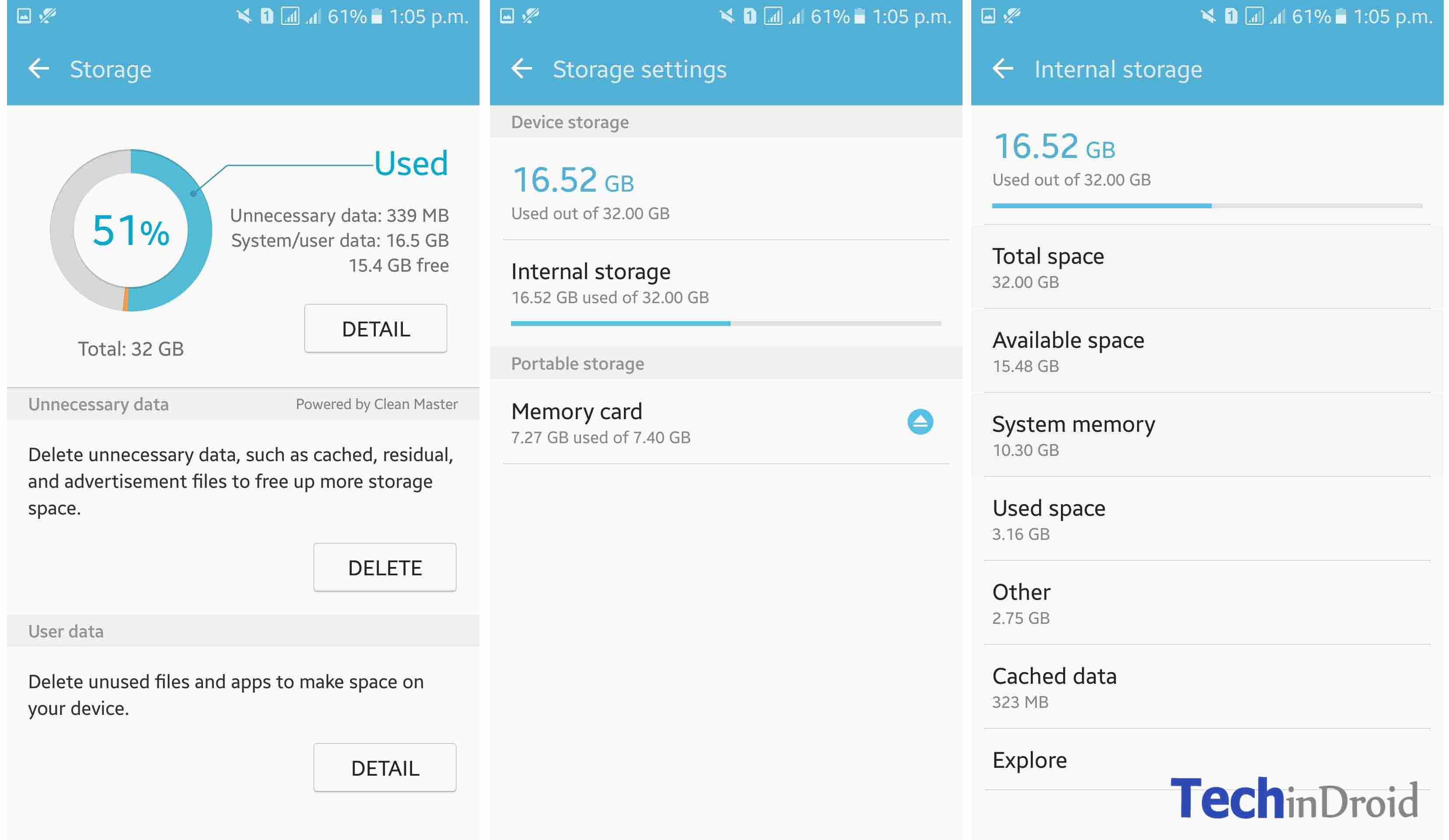 how to free up space on android internal memory