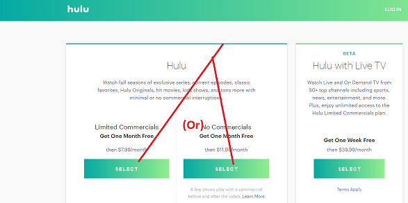 hulu plus free login information