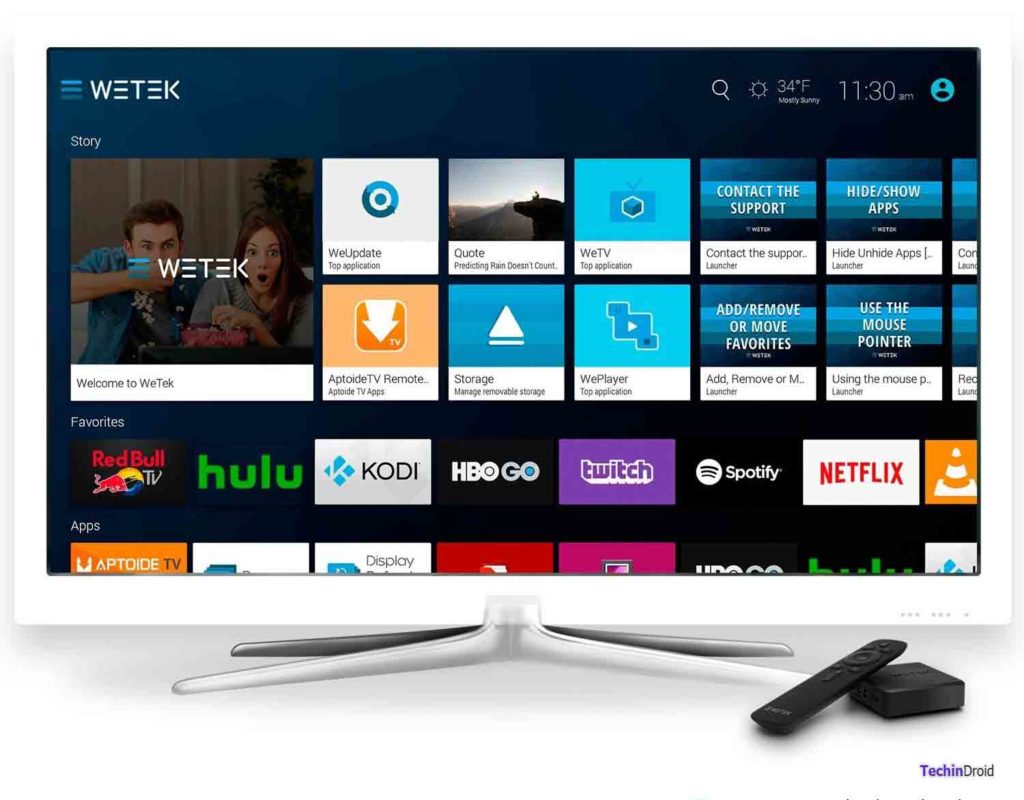  WeTek HUB Android TV