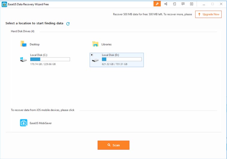 How to Use Easeus Data Recovery wizard