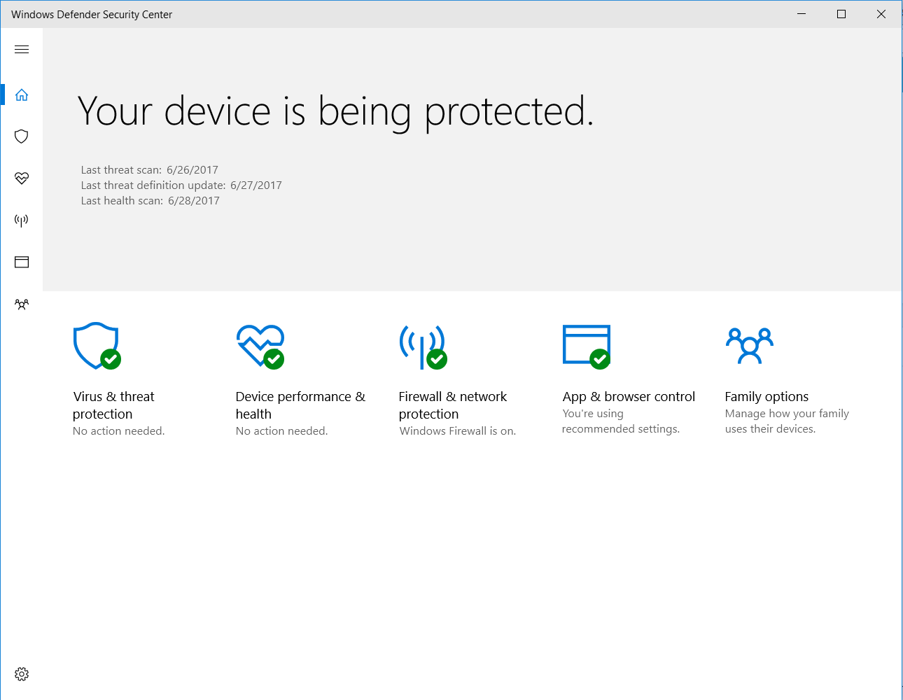 Antivirus software for windows 10