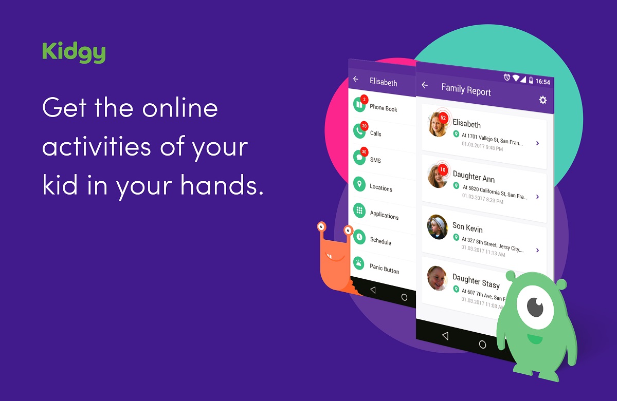 Kidgy App - your Personal Cyber Nanny - TechinDroid.com