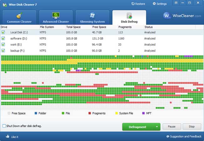 ccleaner wise disk cleaner