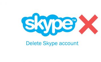 How to delete Skype account