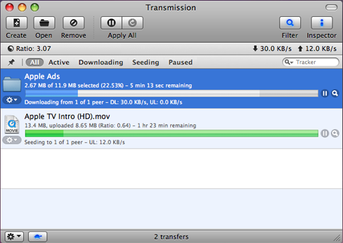 free download transmission for mac os x