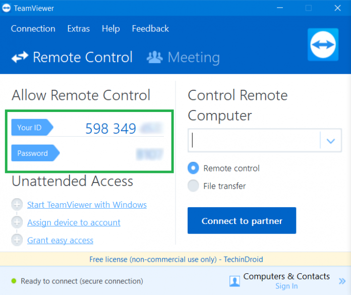 teamviewer cost personal license