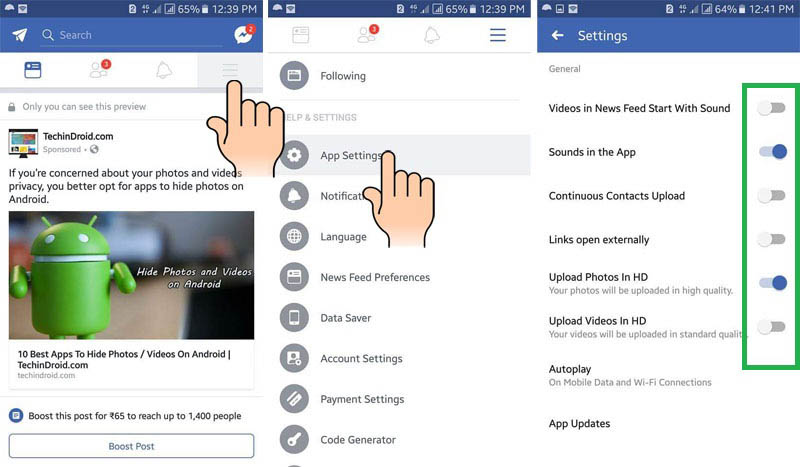 How to reduce Facebook Data usage on Android & iPhone 