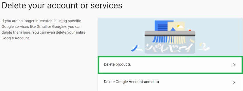 remove Gmail Account