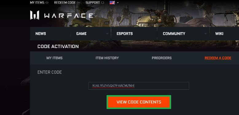 warface codes 2019