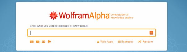 Wolfram Alpha