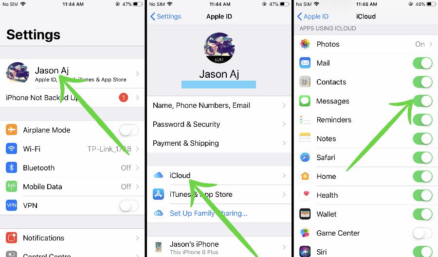 iCloud Messaging: How to Backup Text Messages to iCloud