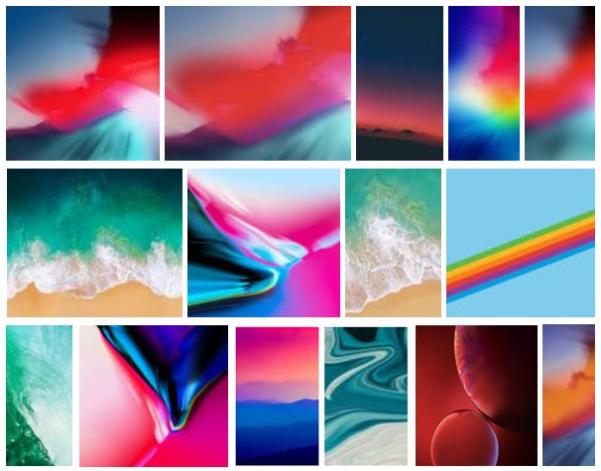 iOS 12 wallpapers
