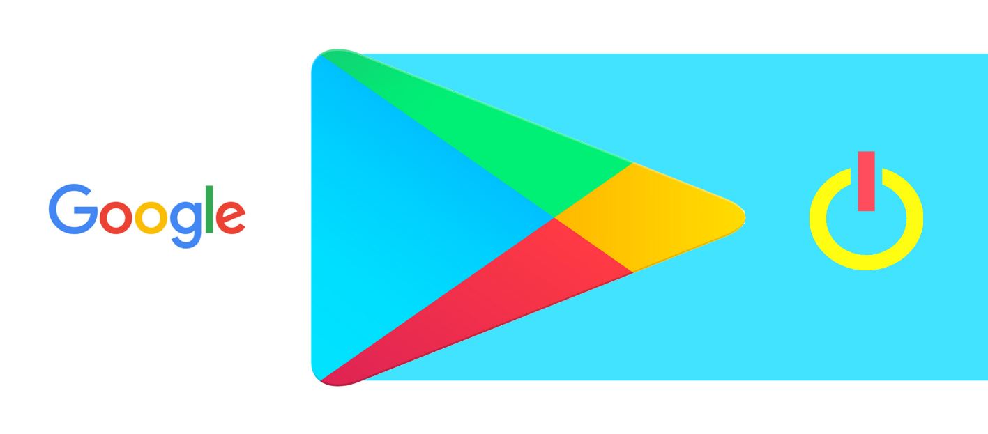 log out of google play store