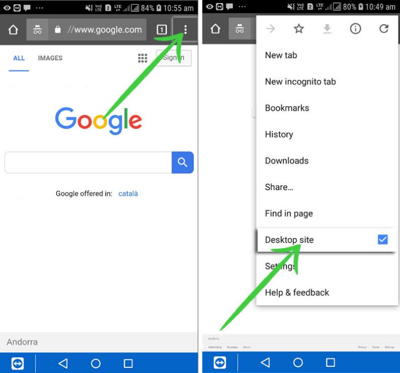  How to View  Desktop Site on Android and iOS