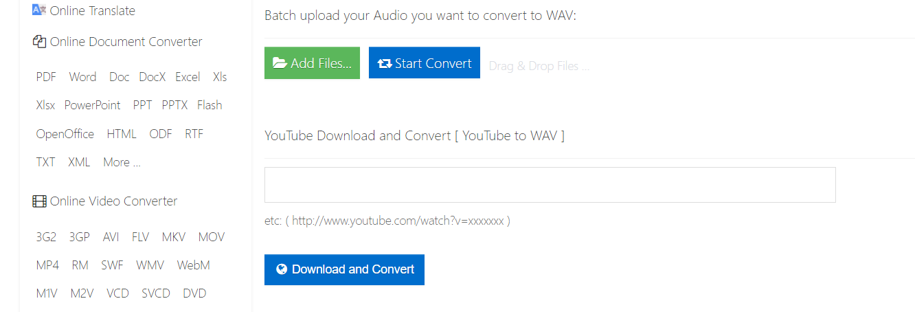 youtube to wav converter windows