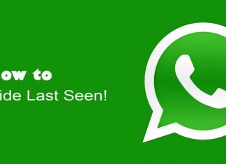 Hide Last Seen on WhatsApp
