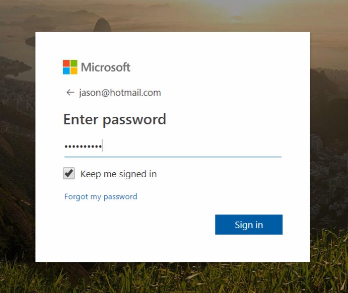hotmail sign in