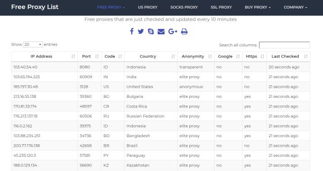 Hammer VPN settings