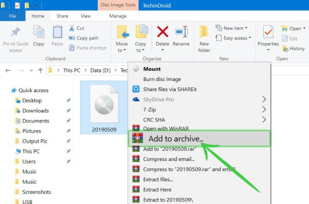 How To Split A Large File Into Multiple Smaller Files Using WinRAR 7 Zip