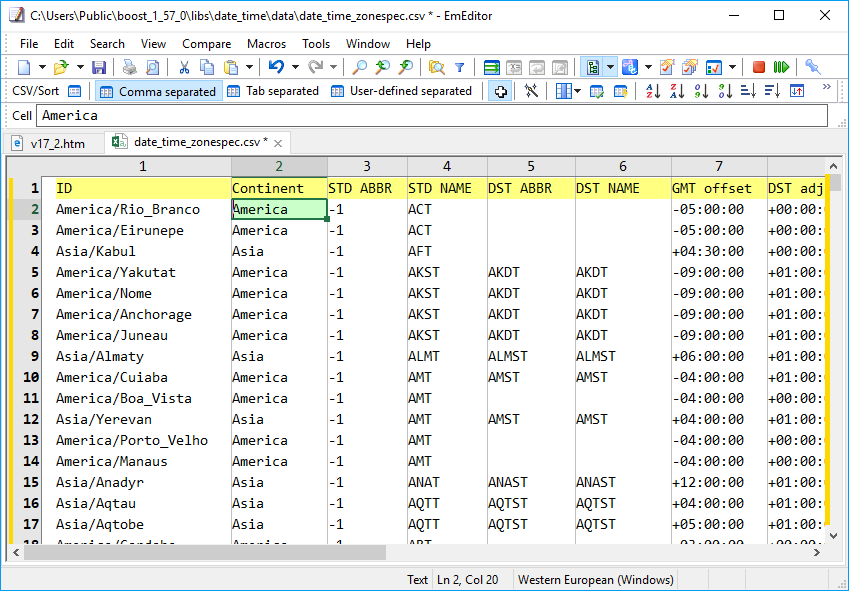 flat file vs csv