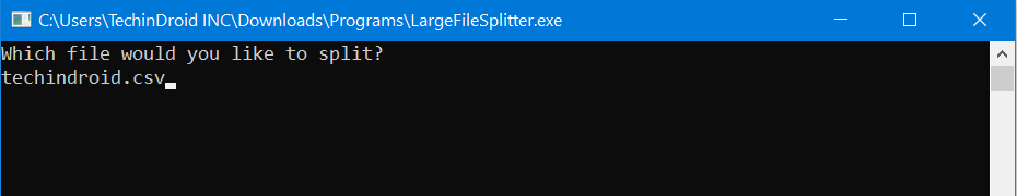 how-to-split-a-large-csv-file-into-multiple-smaller-files-techindroid