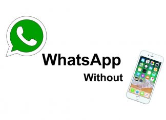 WhatsApp without phone
